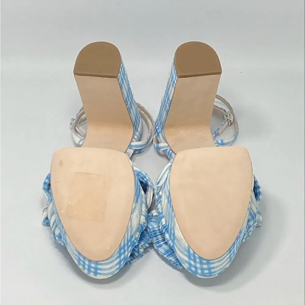 Loeffler Randall Natalia Knotted Platform Sandals size 8.5
